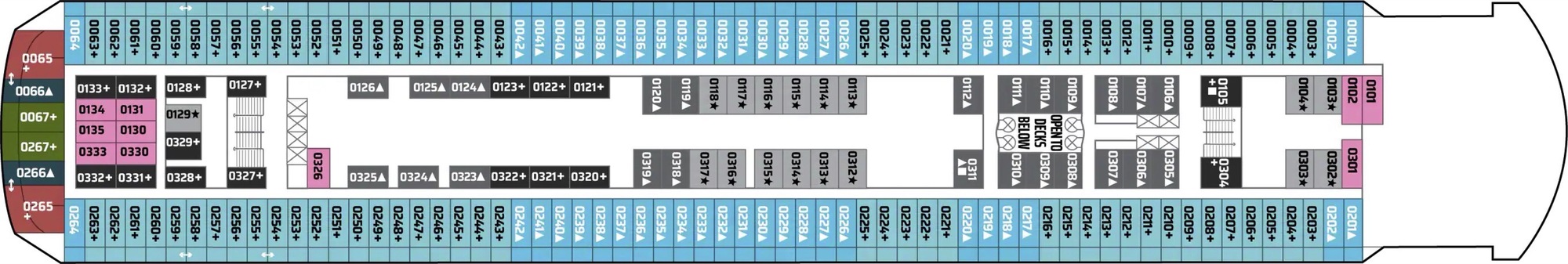 Norway Deck 10 plan